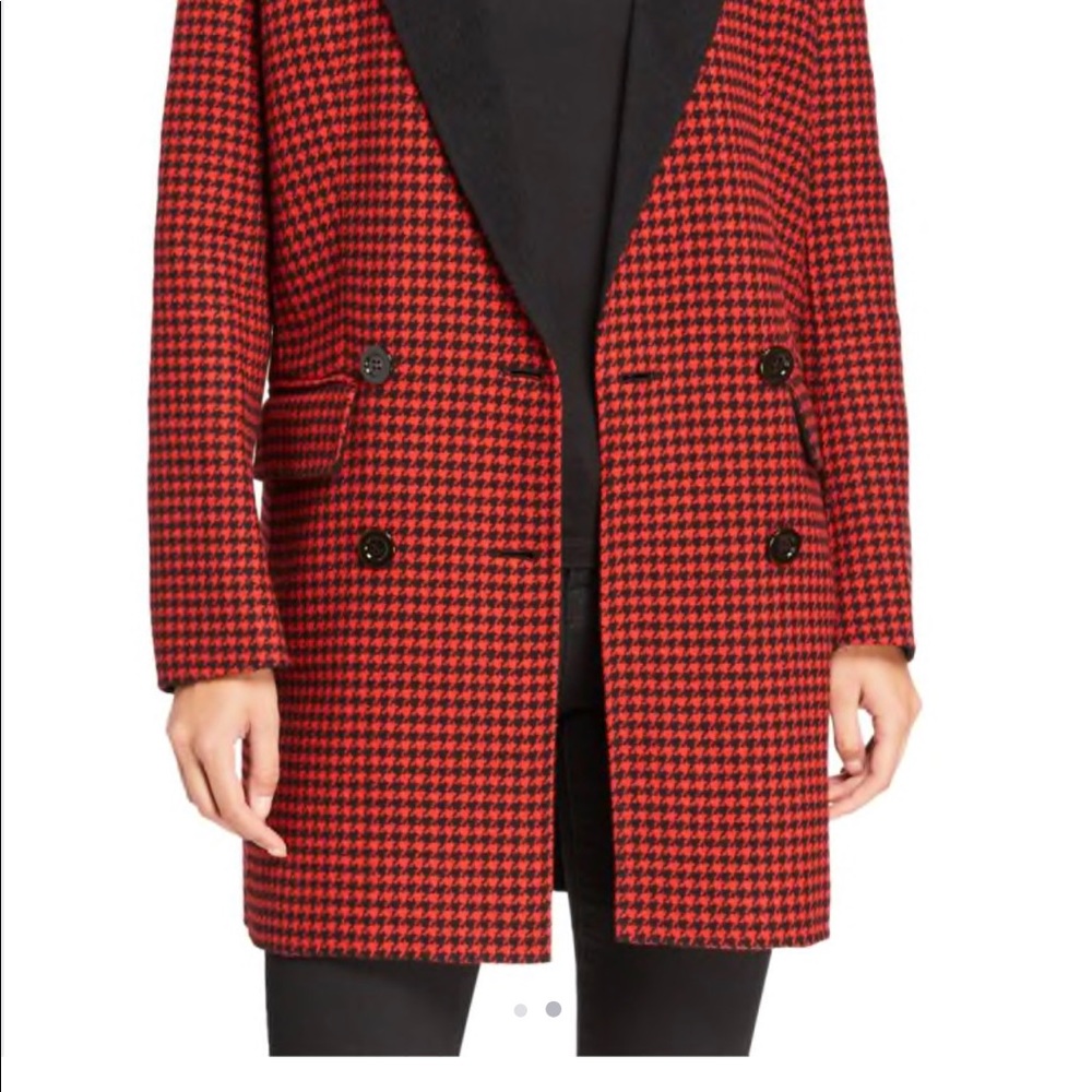 Veronica Beard Authentic Houndstooth Coat - image 8